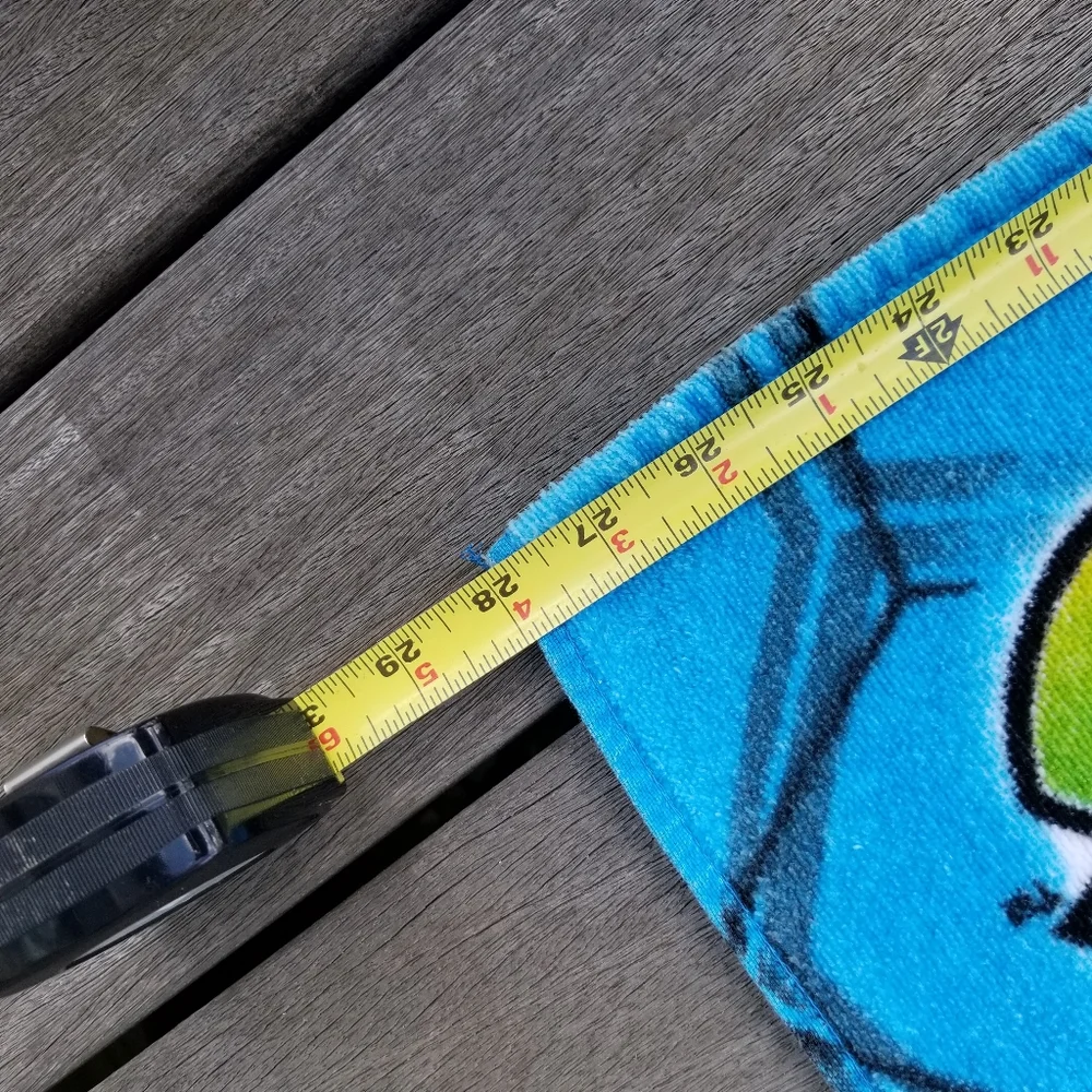 Vintage TMNT Beach Towel Teenage Mutant Ninja Turtles Cowabunga  54”x28” 2003